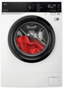 AEG Series 6000 L6SE47A Lavatrice, 7 kg, bianco, min Bianco, AEG Series 6000 L6SE47A lavatrice Caricamento frontale 7 kg 1400 Giri
