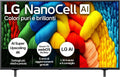 LG NANO80 Smart TV, 50 pollici, televisore, 4K UHD, NanoCell, Serie NANO80 2025 Smart TV 4K - 50NANO80A6B
