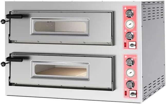 Forno elettrico per pizza, industriale, professionale, ristoranti, MBH Forno Pizza Industriale Elettrico 12 Pizze Osteristica Forno Pizza
