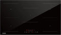 Piano cottura a induzione, 90cm, 5 fuochi, 8600 W, piastra a induzione, Boost, da incasso, timer, nero, 9 Livelli di Potenza, Booster, 5 Zone