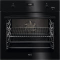 AEG BCS455020B Forno elettrico, da incasso, touch, grill, vapore, nero, display con orologio, con aggiunta di umidità, catalisi, facile da pulire