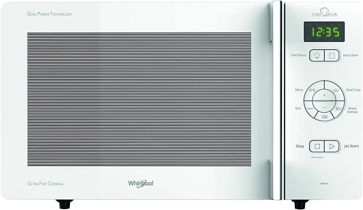 Whirlpool Forno a microonde, 52, 0cm, 25 L, 800 W, grill, MCP 345 WH, 0cm x 42, 5cm x 30, 1cm