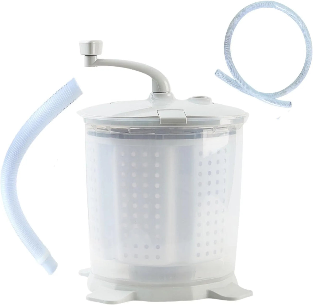 Lavatrice In1 1200rpm, 35 L, portatile, 2 In1 Lavatrice Con Cestello Disidratazione, 1200rpm Alta Velocità Spinning Lavaggio Lavanderia Veloce Non