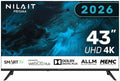 Smart TV, 43 pollici, televisore, Nilait 43UD7004SWOS, 4K UHD, HDR, webOS, Wi-Fi, WiFi, Controllo Vocale