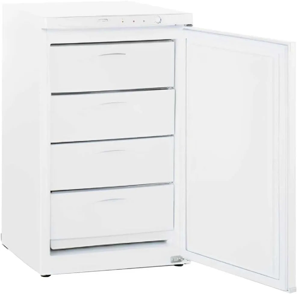 Congelatore, 112 L, professionale, ristoranti, freezer verticale, MBH, MBH - Congelatore Verticale Professionale da 112 L con 4 Cassetti per