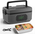 Prodotto Scaldavivande Autoriscaldante da 24000 mAh con Contenitore a Tenuta Stagna da 1, Lunch Box Elettrico Senza Fili, 2 L, Lunch Box Riscaldato