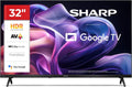 Google 32HF2365E HDMIx3 Smart TV, 32 pollici, 60 Hz, televisore, USB, Bluetooth, nero, USBx2, Sonido 2x3W, FRAMELESS, 60Hz, Colore nero