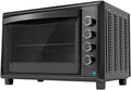 Cecotec Forno elettrico, 60 L, 2200 W, 12 programmi, 2 zone di temperatura, nero, temperatura fino a 230°, Cecotec Forno Convezione da tavolo da 60