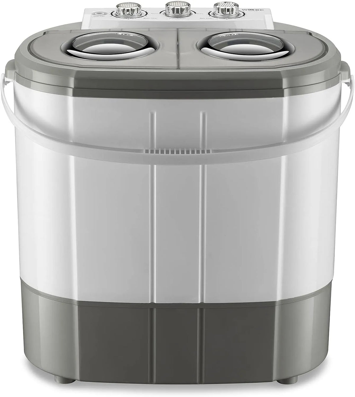 Lavatrice, 60 x 36 x 60 cm, 230 W, 3 kg, portatile, centrifuga 2 kg, Wiltec Lavatrice da camper 230 W 60 x 36 x 60 cm