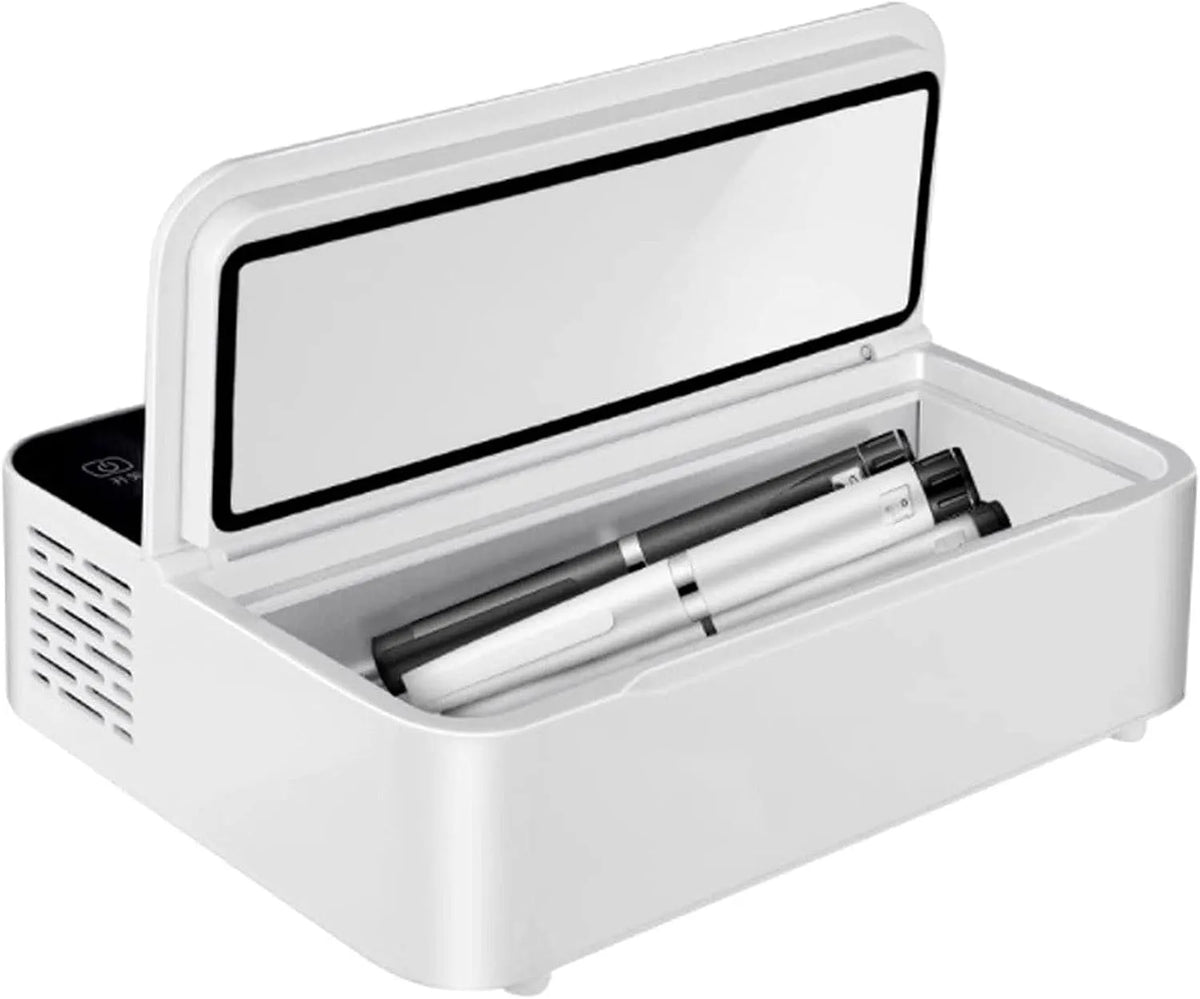 Frigorifero medico portatile, trasporto di insulina e farmaci, 3*Battery, Insulin Cooler Refrigeratore Portatile Medicina Smart Frigorifero