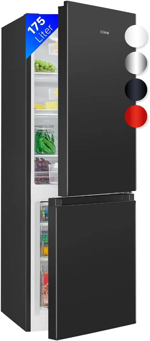 Bomann Congelatore, 143 cm, vano congelatore, freezer verticale, Bomann® Frigorifero con congelatore alto 143 cm