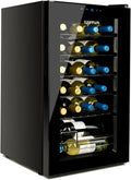 Cantinetta vino G90049, 63 L, 24 pollici, 24 bottiglie, 5 a 18 °C, Display LED, G3 Ferrari G90049 Cantinetta per Vino Riserva 24', 63 Litri, Completa
