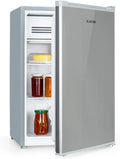 Klarstein Congelatore, 76 L, vano congelatore, freezer verticale, grigio, 2 Ripiani in Vetro Flessibili, Portabottiglie fino a 2 L, KLARSTEIN Delaware