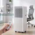 Condizionatore 24H, portatile, timer, 10000 BTU, Spina UK a 3, Condizionatore Smart con 4 modalità, Telecomando e Kit di Installazione per Ufficio