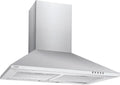 Candy CCE117/1X M3/H Cappa aspirante, 70 cm, 305 m3/h, 62 dB, classe energetica C, cappa da cucina, 3 livelli, acciaio inox, illuminazione a LED