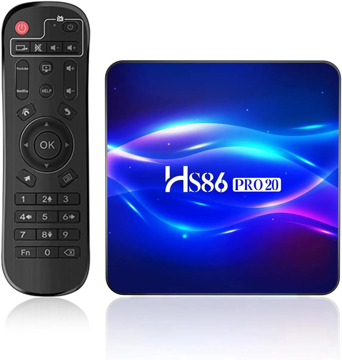 Smart TV RK3566 8GB, 60 Hz, televisore, 4K UHD, HDR, Wi-Fi, Android OS, 0 RAM 12 ROM, 4 Ethernet 1000M, Android Box con Telecomando IR, 4G, 5G BT5