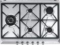 Smeg SRV575GH5 Piano cottura a gas, fornello a gas, Piano cottura a gas UNIVERSALE, Stainless steel