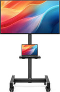 Dell Smart TV, 50 pollici, 200x200 mm, 200 × 200, televisore, display LCD, Carico Massimo 20 kg, Hemudu Supporto TV da Pavimento Mobile per Televisori