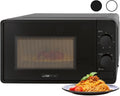 Forno a microonde, 20 L, timer, nero, piatto girevole a 360°, MW 791, 700 Watt, 6 livelli, 20 litri, Clatronic® Microonde