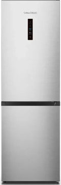 Frigorifero combinato, 361 L, classe energetica E, San SC36NFXDE, No Frost, acciaio inox, frigo con congelatore, 361 litri