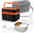 Prodotto Scaldavivande Autoriscaldante da 10500 mAh con Contenitore a Tenuta Stagna da 1, Lunch Box Elettrico Senza Fili, 5 L, elettrica ad alta