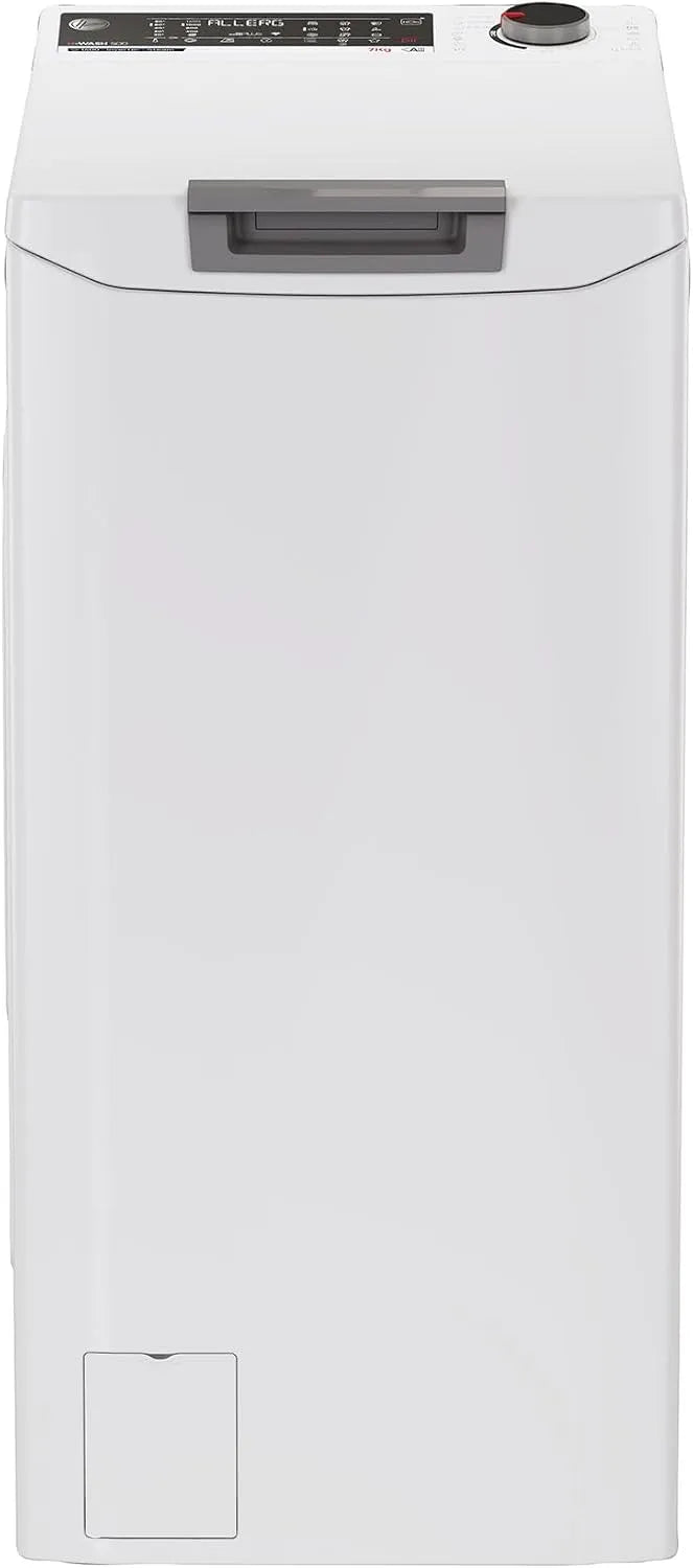 Hoover THOS476TM5-S Lavatrice, 86x41x60 cm, 7 kg, classe energetica A, libera installazione, vapore, bianco, App hOn, 1400 Giri, Bianca - THOS476TM5-S
