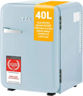 Frigorifero, 40 L, Minibar per campeggio, TZS First Austria, ufficio, camera da letto e hotel - azzuro