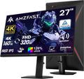 Monitor UHD160HZ DP1.4, 27 pollici, 1 ms, 320 Hz, funzioni gaming, HDR, 4K UHD, Full HD, schermo PC, PBP/PIP-AMZG27F6U, HDR 400, sRGB126%, HDMl 2