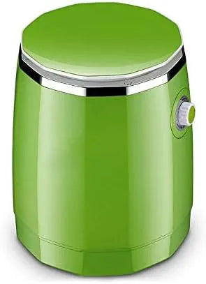 Lavatrice, WolFum Small Drum Machine Mini Lavatrice semiautomatica a Tamburo Singolo con Funzione di Asciugatura