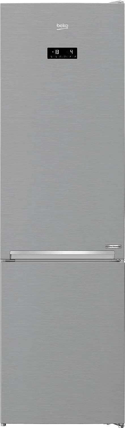 Beko RCNA406E60ZXBHN 67x Frigorifero combinato, 59.5 x 67x 202.5 cm, No Frost, Inverter, Wi-Fi, acciaio inox, frigo con congelatore, Linea EVO