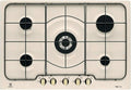 Electrolux Serie 300 RGG7253OON Piano cottura a gas, 75 cm, 5 fuochi, fornello a gas, Superficie Liscia Facile da Pulire, Bruciatore Potente 4 kW