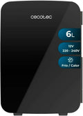 Cecotec Bolero MiniCooling 10L 12-220V. Frigorifero, 10 L, 7 a 65 °C, 220 V, 2 zone di temperatura