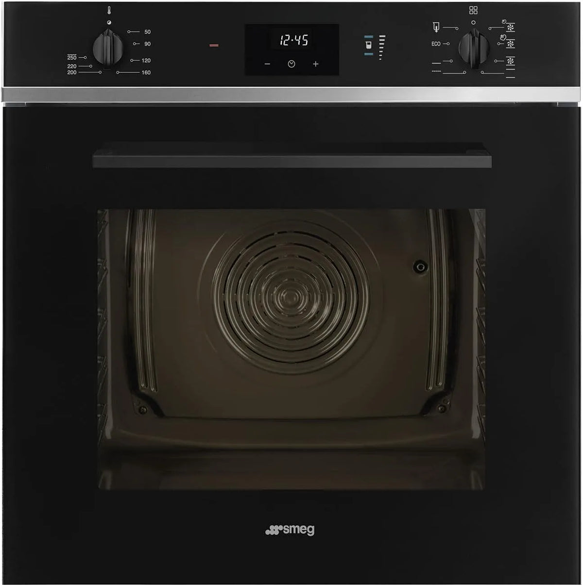 Forno elettrico SO6400S2B, 68 L, classe energetica E, da incasso, nero, 68 litri, forno elettrico ventilato, colore nero