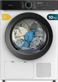 Cecotec Bolero Dresscode Dry Asciugatrice, 700 W, 15 programmi, 10 kg, classe energetica E, 3 livelli, bianco, Cecotec Asciugatrice a Pompa di Calore