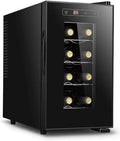 Cantinetta vino, 18 bottiglie, display digitale, Refrigeratore per Vino Elettrico