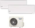 Panasonic Climatizzatore dual split serie tz a+++ 9000+9000 con wifi e nanoex r32