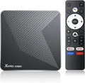 Smart TV S905X5M Android14.0, televisore, USB, Wi-Fi, Bluetooth, effetto 3D, Android OS, 0 Unterstützt 3D HD 8K Android Box, RUPA Android TV Box 2025