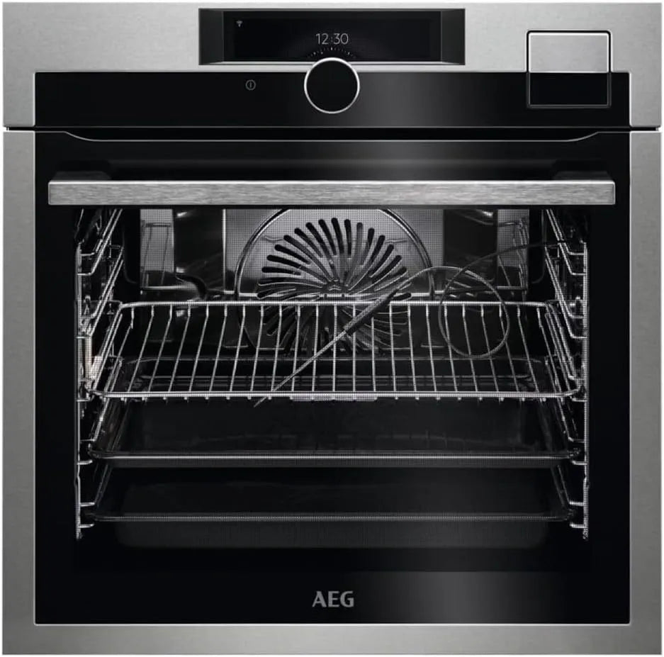 AEG BSE999330M Forno elettrico, 20 programmi, touch, 3 livelli, vapore, acciaio inox, 260 ricette, TFT Touch, AEG BSE999330M Forno Multifunzione con
