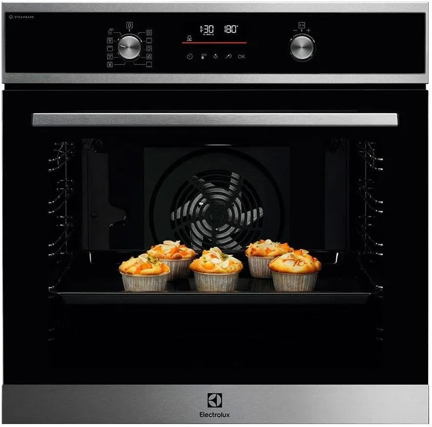 Electrolux EOD6P77X Forno elettrico, 11 programmi, vapore, acciaio inox, display LED, 45 programmi automatici, Electrolux EOD6P77X Forno multifunzione