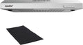 Cappa aspirante, 60cm, 200 m3/h, cappa da cucina, COMFEE, 3 velocità, argento, COMFEE Cappa Aspirante 60cm Sottopensile 200m3