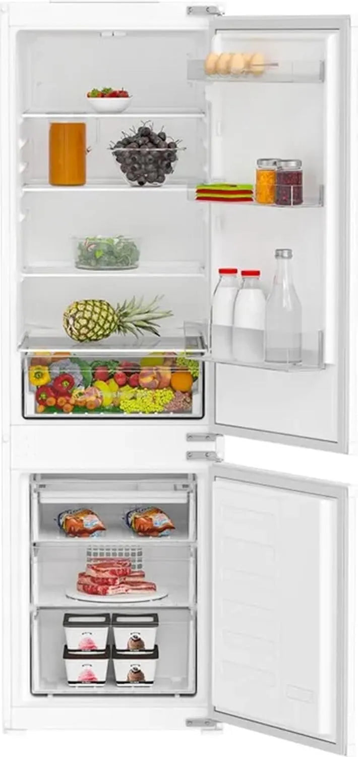 Frigorifero combinato KINH1271B4E, 262 L, classe energetica E, No Frost, da incasso, frigo con congelatore, 262 Litri