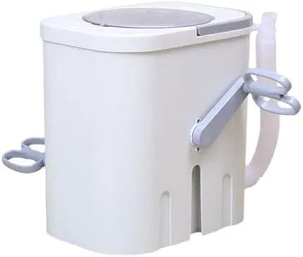 Lavatrice, portatile, appartamento, non elettrica, con cestello, doppia modalità per dormitorio, campeggio