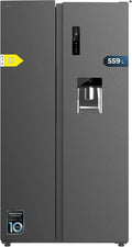 Cecotec Bolero Coolmarket SBS Frigorifero, 177 cm, classe energetica D, Inverter, Cecotec Frigorifero Americano da 559 Litro Bolero Coolmarket SBS 562