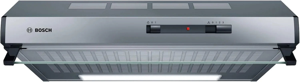 Bosch Serie 2 DUL62FA51 Cappa aspirante, 250 m3/h, cappa da cucina, montaggio a parete, acciaio inox