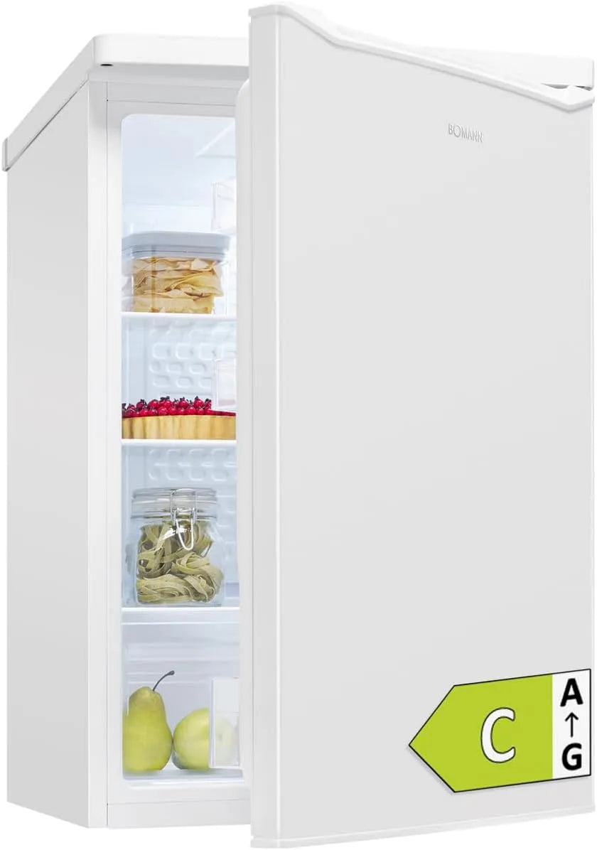 Bomann Congelatore, 85 cm, 0 a 8 °C, 35 dB, classe energetica E, vano congelatore, freezer verticale, Garanzia compressore di 5 anni, 3 ripiani