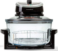 Forno elettrico PT-FA12B, 17 L, 1400 W, nero, PremierTech Forno Alogeno ad Aria Ventilato 17 Litri 1400W Nero PT-FA12B