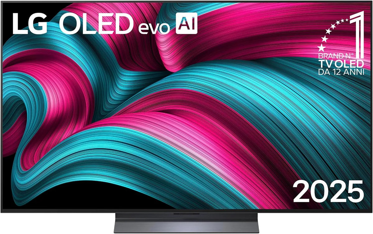 LG OLED55C56LB Smart TV, 55 pollici, televisore, 4K UHD, Serie C5 2025 Smart TV 4K - OLED55C56LB