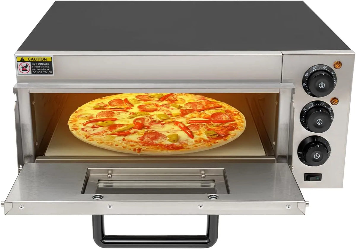 Forno elettrico per pizza, 20 L, 2000 W, professionale