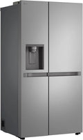 LG Serie 400 GSLC40PYPE Frigorifero, 641 L, acciaio inox, Inox Aniimpronte, LG GSLC40PYPE - Frigorifero Side by Side, Classificazione E