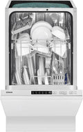 Bomann GSPE7420VI Lavastoviglie, 45cm, formato slim, da incasso, bianco